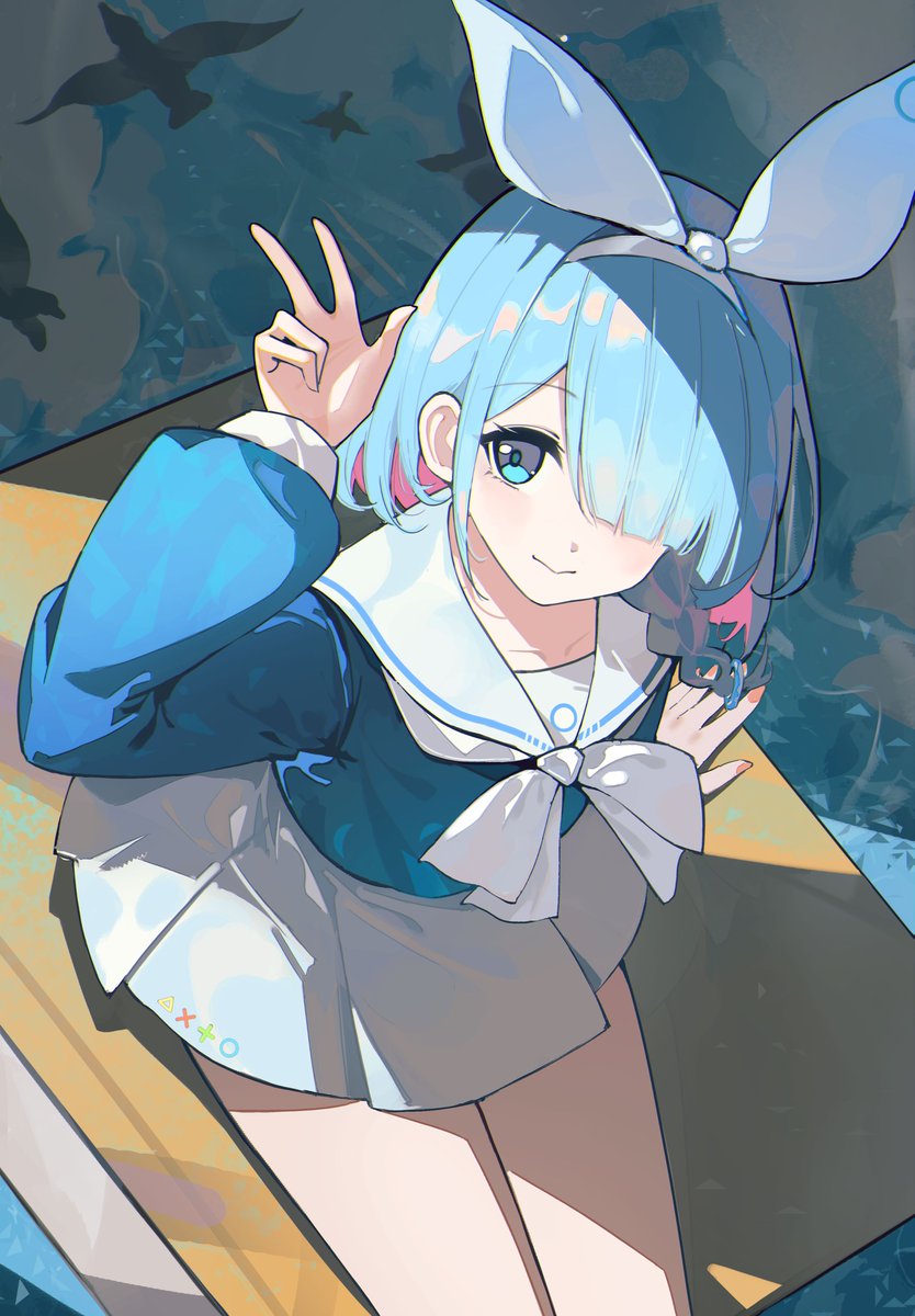 アロナ ye~
#ブルアカ