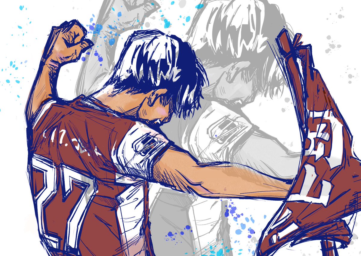 勝利祈願のファンアート描いたので勇気出して上げていく😖

岡山魂！！！明日は勝って叫ぼう！！！！！