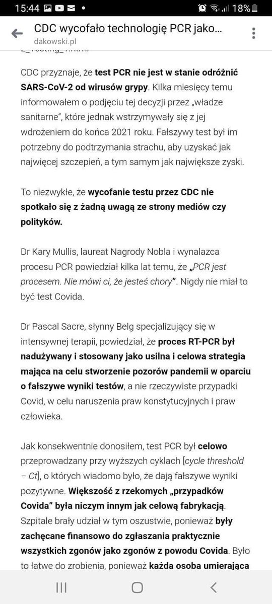 Przypominam, że gdyby przyszło wam robić testy na covid, to sprawdźcie, czy przypadkiem nie jesteście idiotami :)