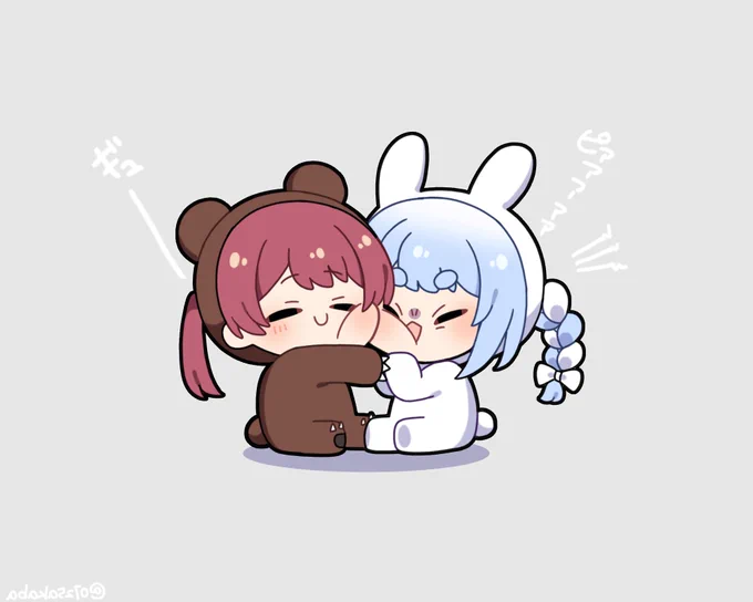 くまりんとぺこーら #マリンのお宝 #ぺこらーと