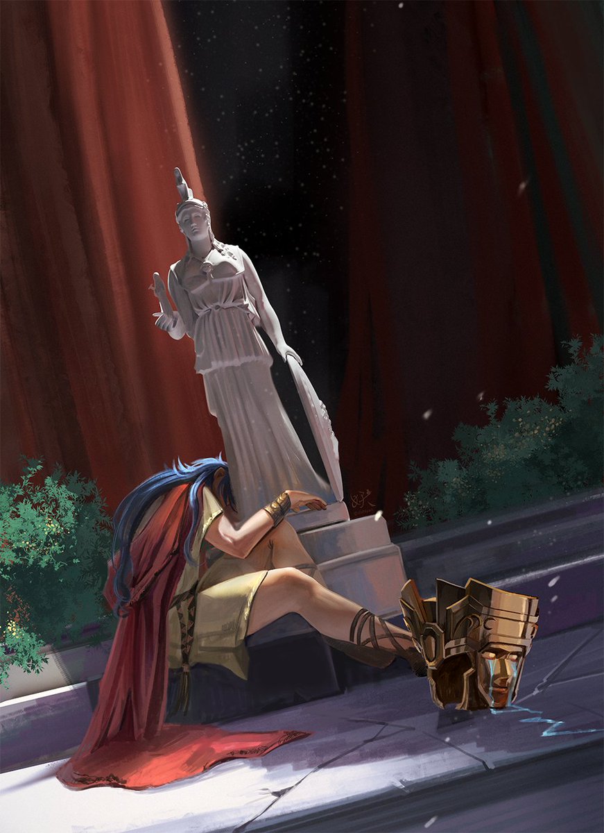 zishiyao's tweet photo. #saintseiya A Corner of the Sanctuary https://t.co/WE1pvyvYDV