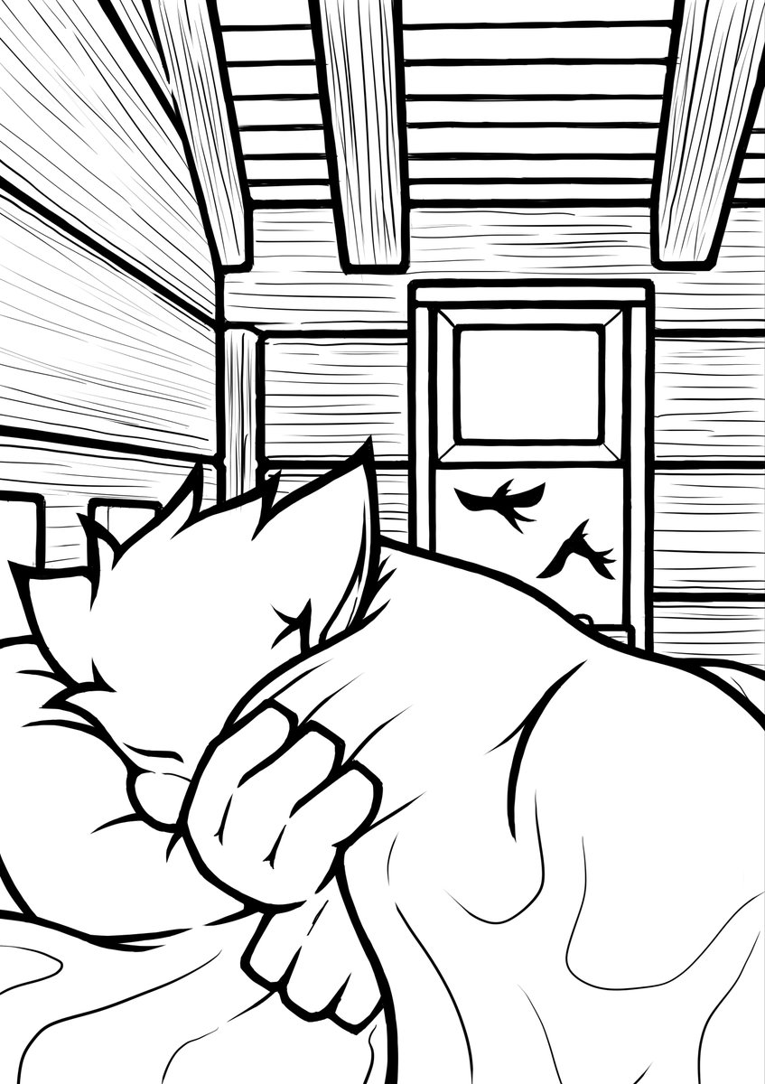 絵本「ネミーのねぼう」描き直し作業に突入
作品に統一感を持たせるには、ある程度、一気に描き上げることが大事かも。
特に、キャラクターは、描けば描くほど、脳内のイメージに近付きますからね。
#イラスト #絵本 #統一感