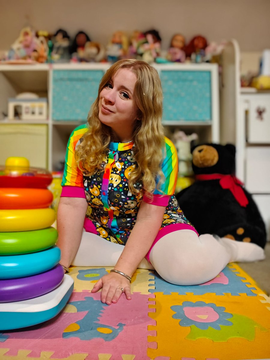 Dazzle cats short sleepsuit! This is available on site as a made to order or one premade at innocentdreams.co.uk