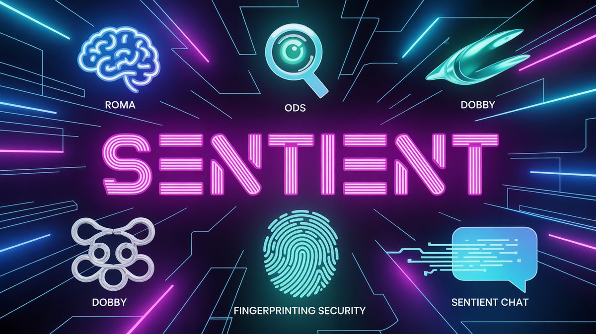 Ritu880's tweet image. 🤔 What is Sentient?
@SentientAGI is a project where AI is trained not just to be smart—but to understand like humans.
✨ Key Features that amazed us:
ROMA: Breaks down tough questions for research &amp;amp; learning.
ODS: Next-gen advanced search engine.
Dobby: Built on millions of…
