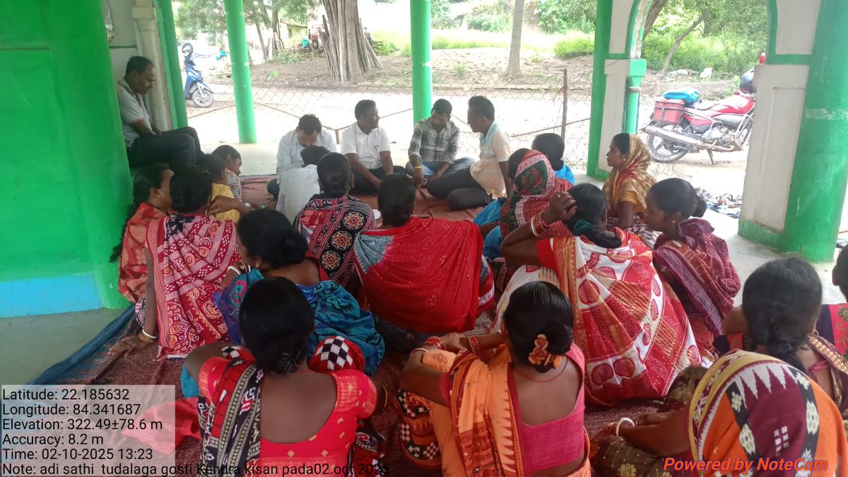 ITDASundargarh's tweet photo. Special Grama Sabha in Tudalaga village of Bargaon block under Adikarmayogi Abhiyan.
#AdiSewaParv
#AdiKarmayogiAbhiyan
#EmpoweringTribalViksitBharat
#JanajatiyaGauravvarsh
#BirshaMunda150 https://t.co/AbBXE8Zpq3