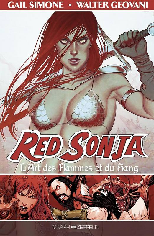 Quand deux rousses aux tempéraments de feu se rencontrent ! <a href="/GailSimone/">Gail Simone 💙💛</a>  modernise la figure de Red Sonja en lui faisant traverser l’enfer. Un chemin de croix à découvrir sur Bruce Lit !
👉 brucetringale.com/des-failles-da…