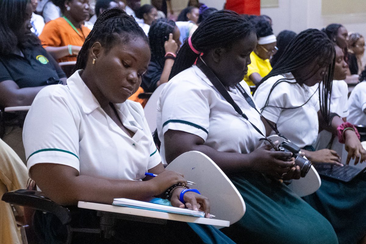 eduvisiongh_'s tweet photo. When girls are empowered in STEM, AI & tech, they don’t just learn — they lead. At @eduvisiongh_, we’re shaping a future where their creativity drives innovation and transforms communities. 🚀💡
#GirlsInSTEM #AIForGood #TechLeadership #Eduvision #STEMFuture #deprem #Eliminaca https://t.co/Iqh0AqwlOe