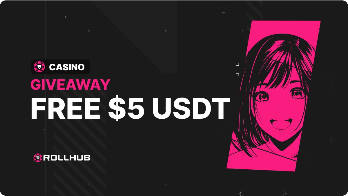 rollhub_com's tweet image. 🎉 Win 5 USDT FREE!
How to join:
✅ Like this post
🔁 Repost it
💬 Drop your Rollhub.com username
No strings attached 💎
#Rollhub #FreeCrypto #CryptoGiveaway