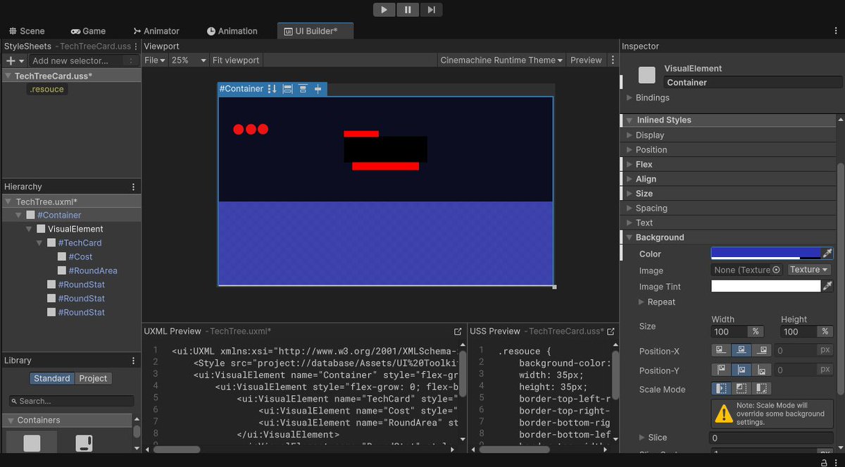 alnutmob's tweet image. The monks learned to brew beer, now we must learn to brew UI. First time with UI Builder 🧱🍺📜 #IndieGameDev #madewithunity