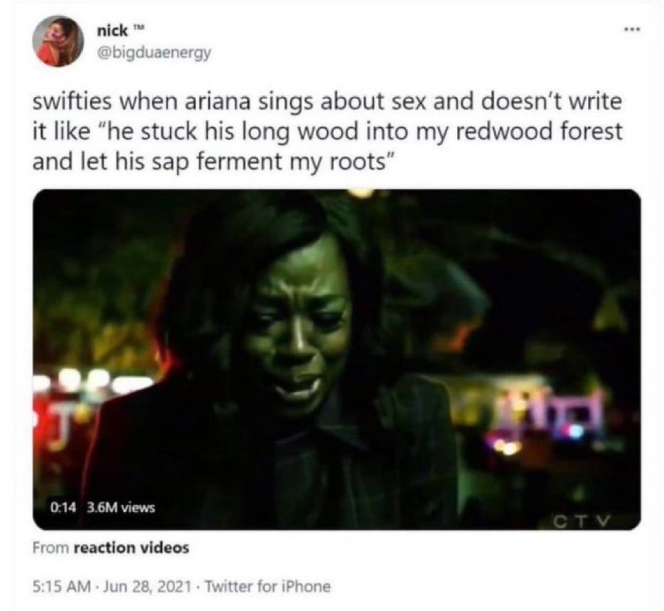she saw this twt and kept it in her archives all the way up to this album fr