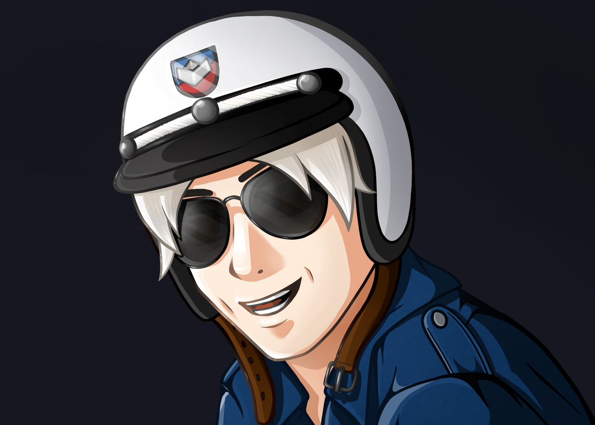 30 Years Ago Today, It Was Friday in California...
It's time for another one, specially for <a href="/JurjChungus/">JurjChungus</a> !
I love how semi-transparecy and light looks on the glasses. 
#DrawingJurj
Thank you, anon, for choosing me ദ്ദി ˉ͈̀꒳ˉ͈́ )✧