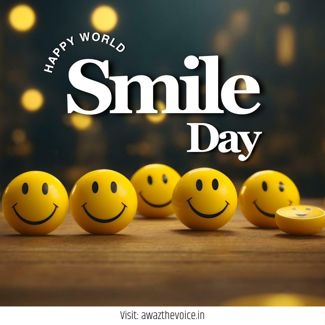 AwazThevoice's tweet image. Today is #WorldSmileDay — a reminder that a simple smile can brighten someone’s world. Pass one on, spread kindness and make the world a little lighter.

#Happiness #smileday