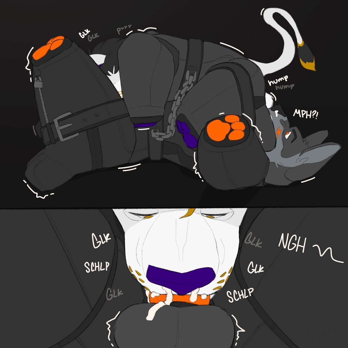 rynnks's tweet photo. Kinktober Day 3: Bitchsuit
CR: @.novapheonix22.bsky.social and @.telest0.bsky.social 

#furry #furryartist #kinktober https://t.co/vGhcyYjX6Y