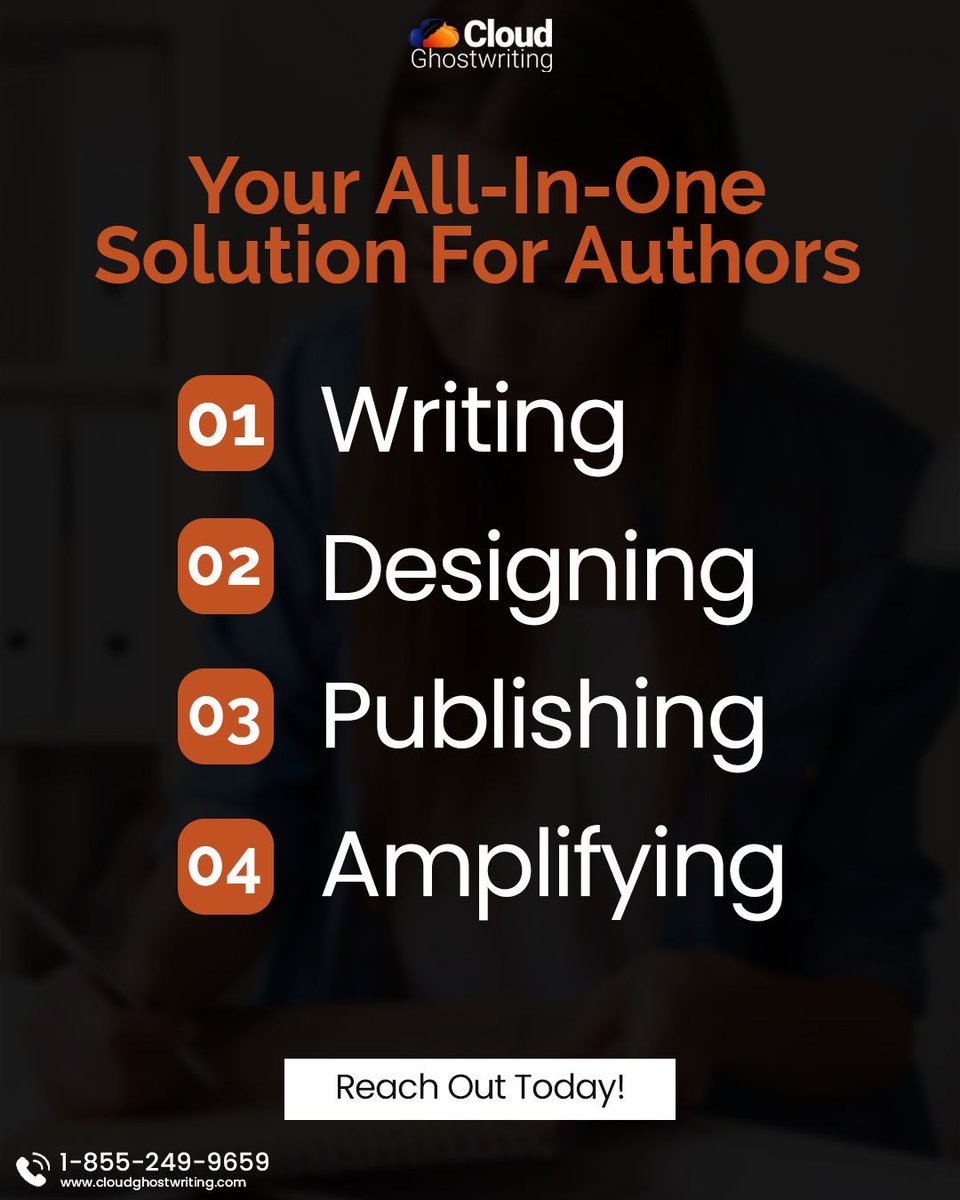 CloudGW9's tweet image. Why juggle a dozen different services? We are your single, powerful partner for every step of the author journey. Simplify your path to success. Reach out today! 🤝 cloudghostwriting.com
#CloudGhostwriting #AllInOneForAuthors #AuthorServices #PublishingPackage #BookDesign #Book