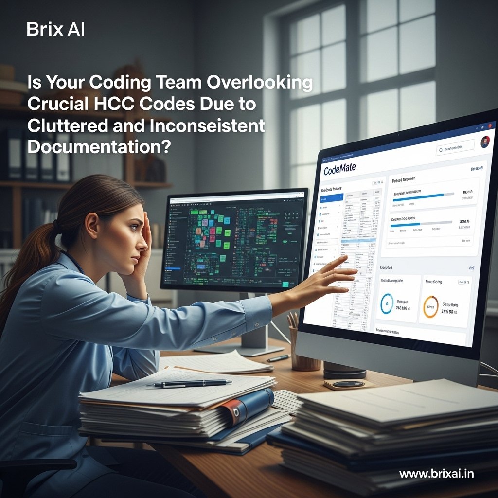 brix_ai_tech's tweet image. STOP losing money! 💸 Cluttered notes = missed HCCs. CodeMate AI spots hidden codes for a 15% capture boost. Empower your coders NOW! How do YOU fix messy docs? #HCCoding #MedicalCoding #AIinHealthcare
