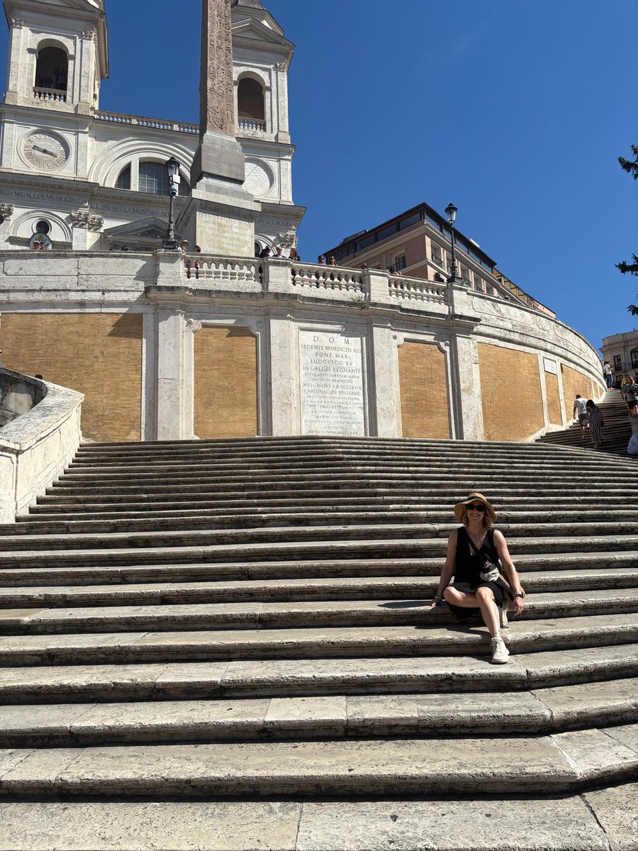 Less spreadsheets and more Spanish steps please 🙏  #Rome #Travel #Spanishsteps