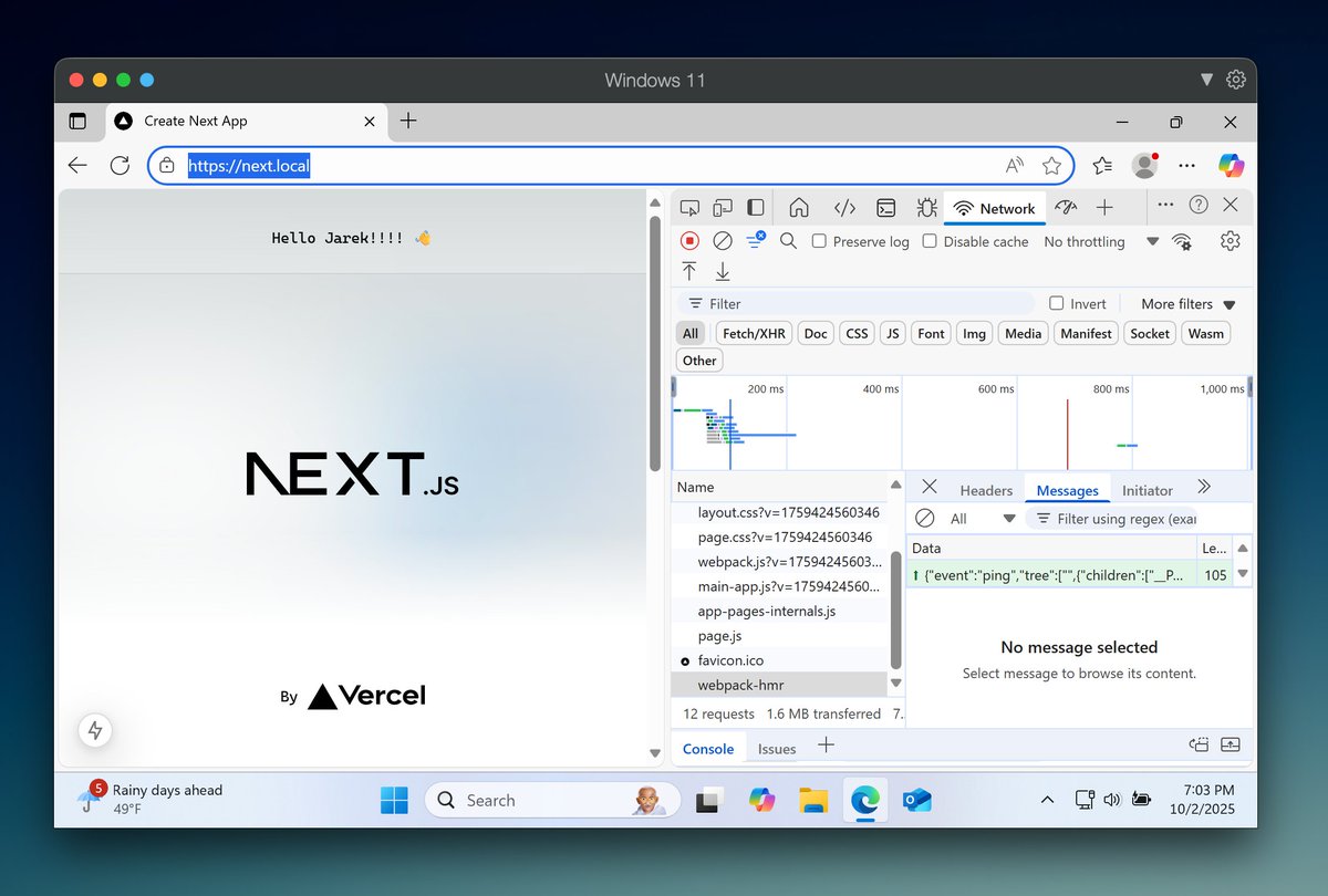 LocalCanApp's tweet image. The `.local` domains have been achieved on Windows! Which means the Windows version is coming!