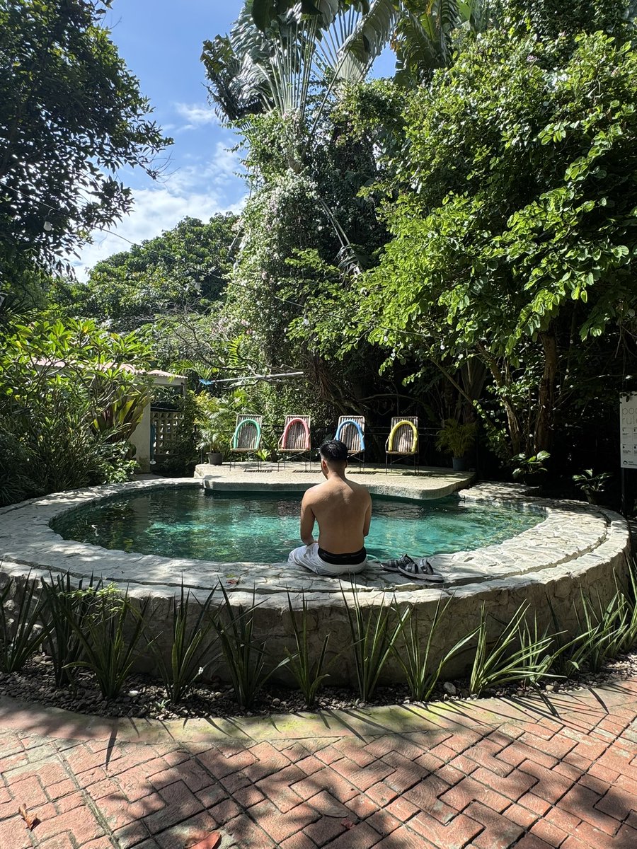 KyleArakii's tweet photo. Pool + trees = vibe 🌴
#alter #AlterCebu https://t.co/1OuUvr59mV