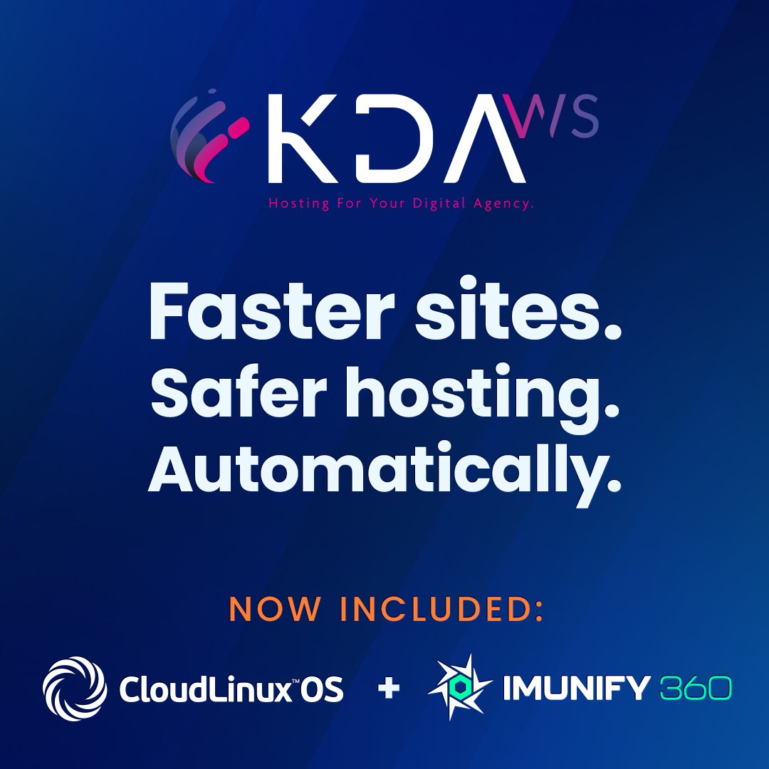 CloudLinuxOS's tweet image. 🚀 @KDAWeb joined the CloudLinux VPS Bundle Program, with up to 60% off CloudLinuxOS + Imunify360!
⚡ CloudLinuxOS = stability, resource isolation, performance
🛡️ Imunify360 = real-time threat & malware protection
📊 Both = automation/deep analytics
👉 hubs.ly/Q03K4TLK0
