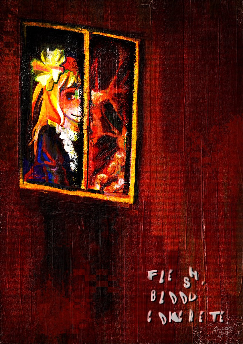 [ #fleshbloodconcrete ]

i've wanted to draw something since forever.... happy 4th anni!!! 🥫