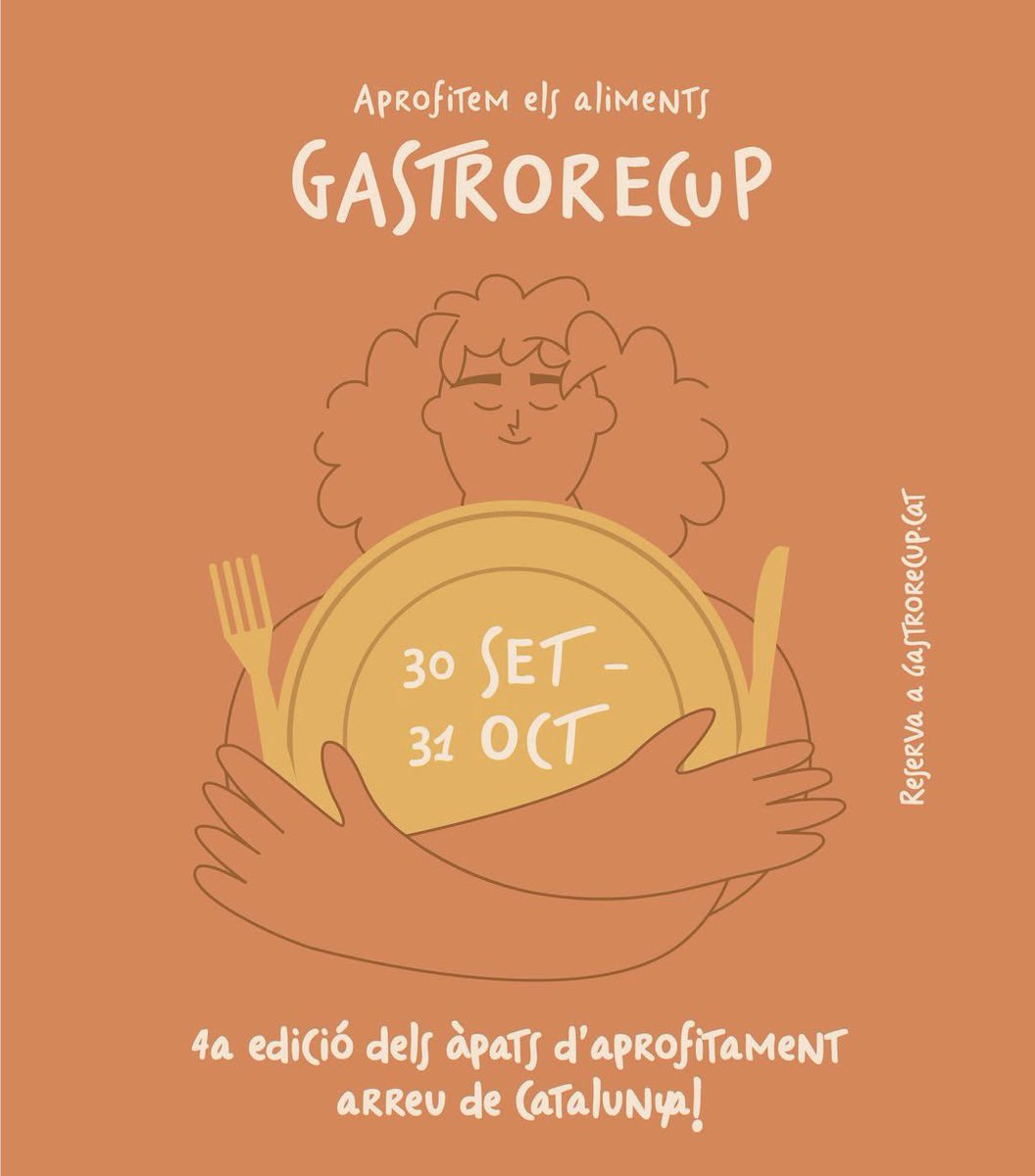 Més de 60 restaurants participaran en la campanya “Aprofitem els aliments” per prevenir el malbaratament alimentari...
Més info: carlesalmagro.es/gastrorecup
