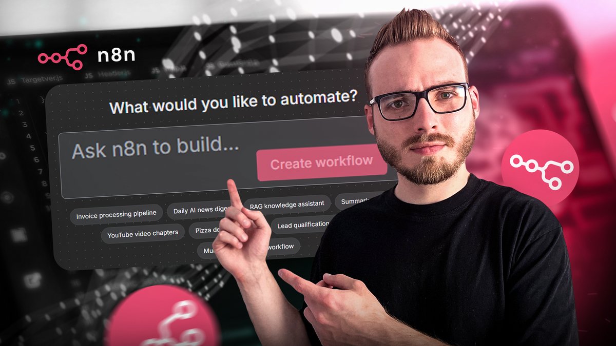 I played with the <a href="/n8n/">Nathan Apple</a> AI workflow builder and these are my honest first impressions.

🍿 Watch the video here: youtu.be/EJsmV7yt2ik