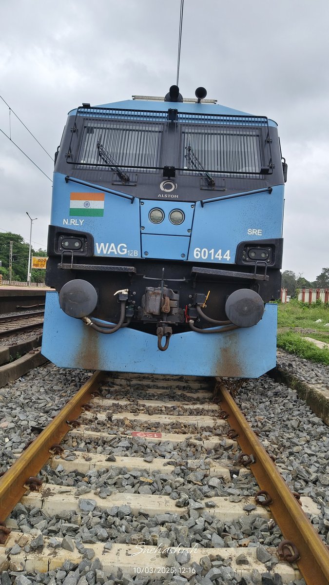 Snehashish. A railfan (@snehashishpaul7) on Twitter photo India's most powerful locomotive WAG-12B 🩵. Saharanpur WAG -12B 60144 spotting at Amarda road railway station. <a href="/OdishaRail/">OdishaRailUsers - Multimodal Connectivity Forum</a> <a href="/ecor_railfans/">ECoR Railfans</a> India's most powerful locomotive WAG-12B 🩵. Saharanpur WAG -12B 60144 spotting at Amarda road railway station. <a href="/OdishaRail/">OdishaRailUsers - Multimodal Connectivity Forum</a> <a href="/ecor_railfans/">ECoR Railfans</a>