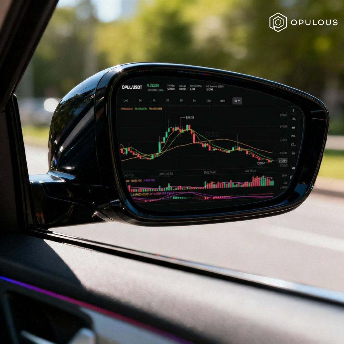 iamsuccinct's tweet image. GM #OPULFAM!

#TGIF. Always keep $OPUL in your rearview.

The $OPUL market is moving and already shifting gears.

Don&apos;t miss out 🫵