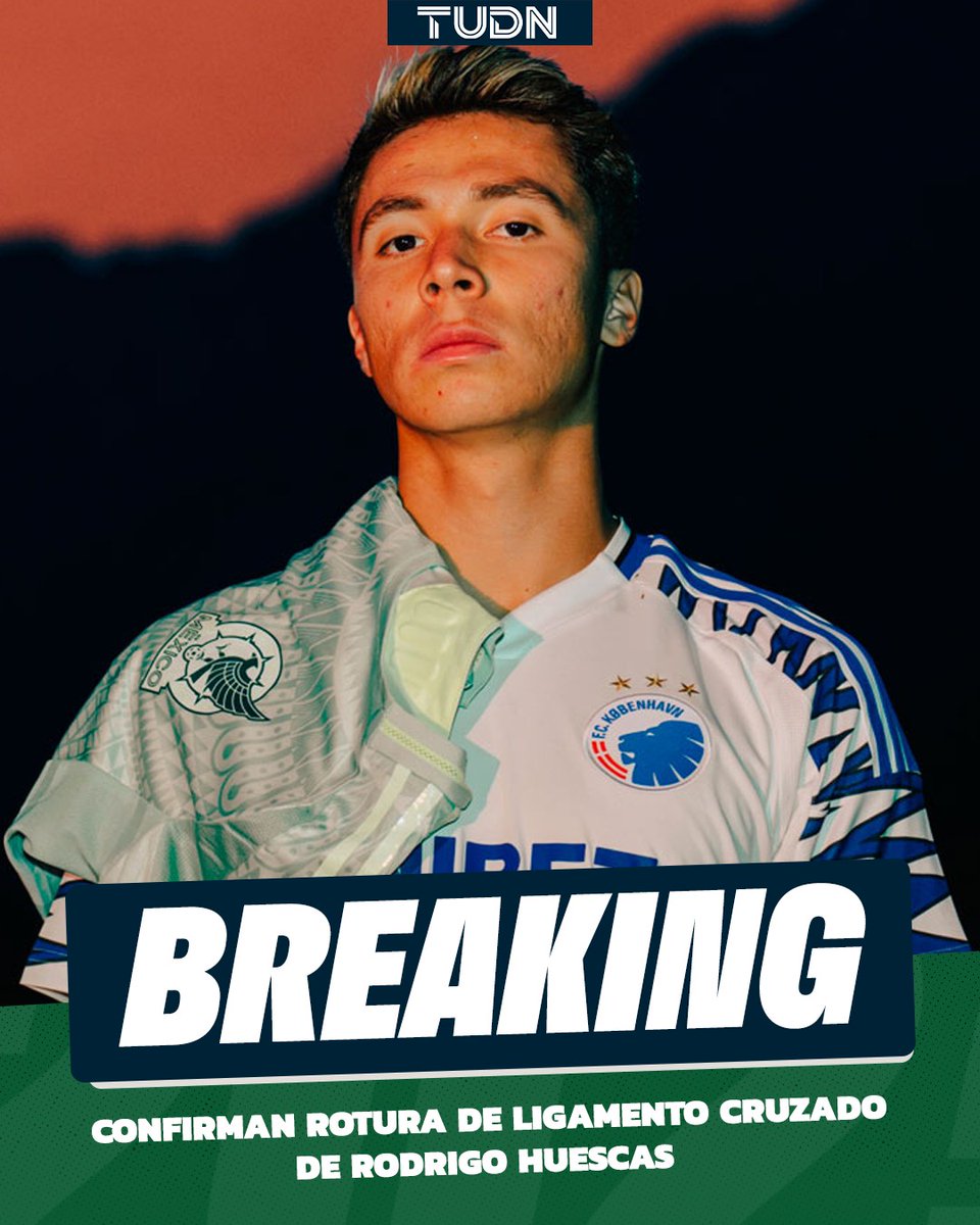 ¡Se confirmaron las malas noticias!

Huescas tiene rotura de ligamento cruzado y pone en riesgo su lugar en el #Mundial2026 con #México