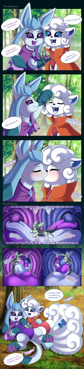 Comic comm i made for <a href="/Levithedrakeon/">Levi</a> ^^ 💞  Thank you so much again! c: