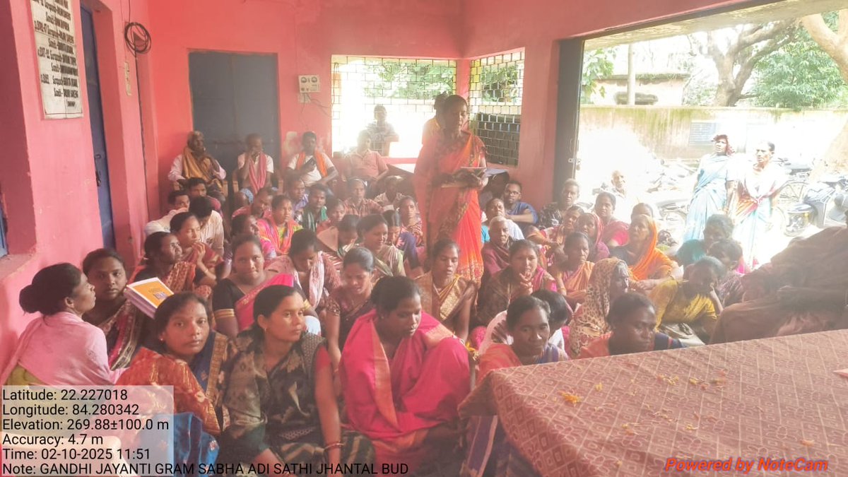 ITDASundargarh's tweet photo. Special Grama Sabha in Sahajbahal village of Bargaon block under Adikarmayogi Abhiyan.
#AdiSewaParv
#AdiKarmayogiAbhiyan
#EmpoweringTribalViksitBharat
#JanajatiyaGauravvarsh
#BirshaMunda150 https://t.co/qjiC4NUBdi