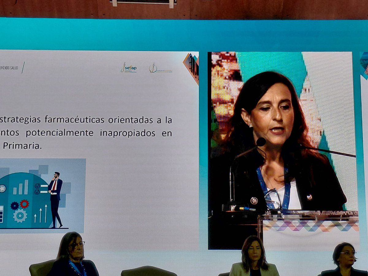 CO-7/ Carmem Marina Meseguer presenta la segunda comunicacion del día a.
 "Cuando menos prescripción es mas seguridad: Impacto de 2 estrategias farmacéuticas en la optimización terapéutica en MPI en pacientes mayores
#28CongresoSEFAP