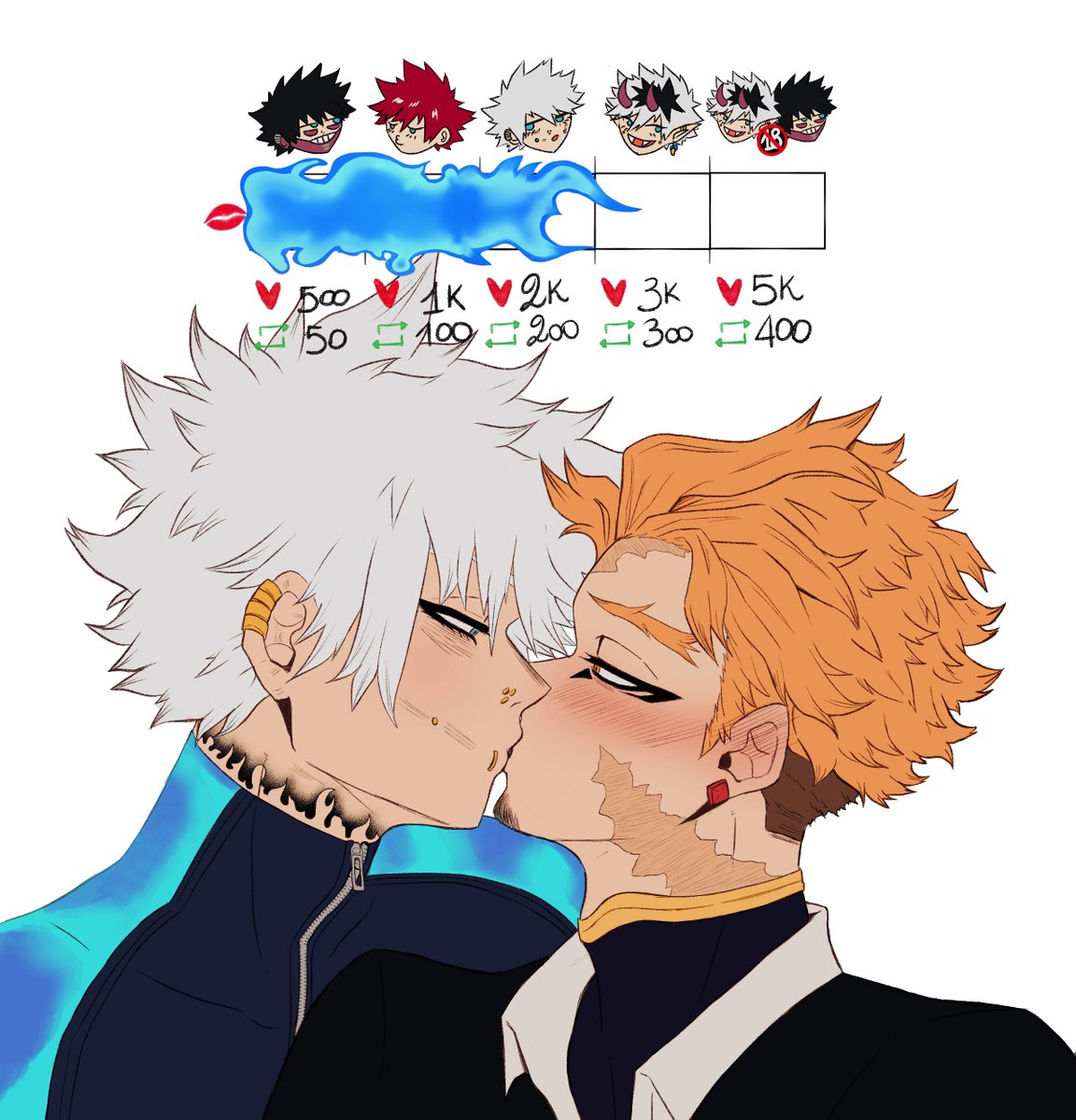 useful immediate stress relief tool the psc president keeps in his office

#hawks #dabi #dabihawks #荼毘ホー #荼ホ