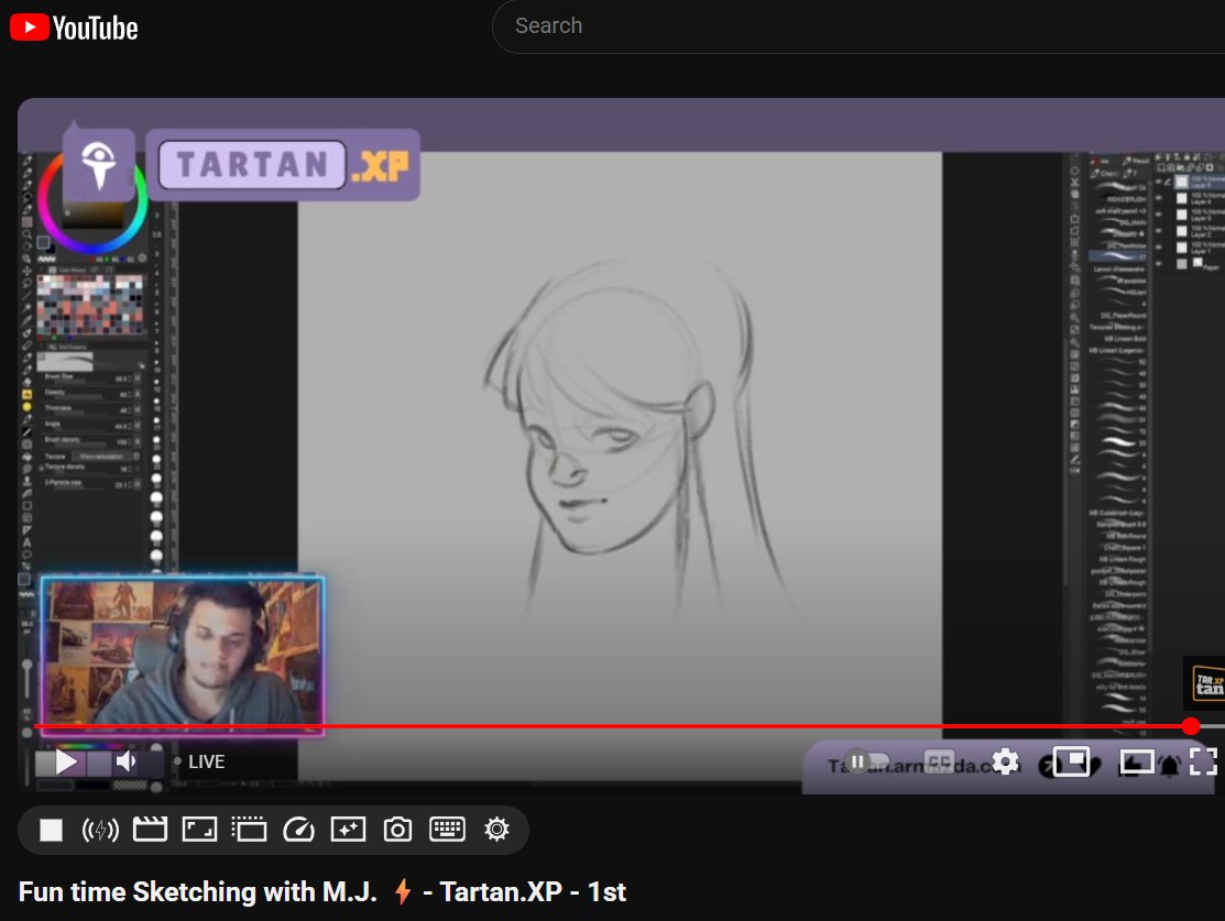 JavadAllen's tweet image. Starting today, I’m jumping in to sketch with you all!
Most mornings (when the coffee hits 😆), you can catch me on my channel or Armazda’s YouTube channel doing quick, fun warm-up doodles. Come vibe and draw with me!
و ضبط اول نصفه شد چون برق رفت 😂
youtube.com/@TartanXP/stre…