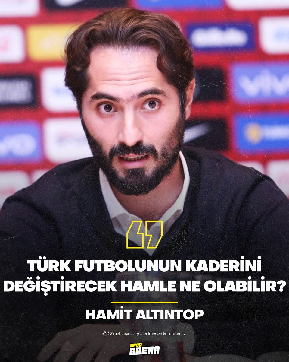 ✍️ Hamit Altıntop: Türk futbolunun kaderini değiştirecek hamle ne olabilir? | <a href="/FHamitAltintop/">Hamit Altintop</a> 

"Futbol sahada oynanan 90 dakikadan çok daha fazlasıdır. Taraftarıyla, kültürüyle, ekonomisiyle ve siyasetiyle aslında bir ülkenin aynasıdır."

Yazının tamamı: hurriyet.com.tr/sporarena/yaza…