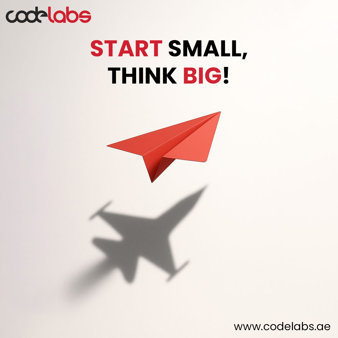 codelabsInc's tweet image. Every big achievement begins with a small start. At CodeLabs, we create solutions that grow with you. Whether you’re taking your first step or scaling to new heights, our approach ensures that small beginnings turn into big successes.

#CodeLabs #innovationinbusiness