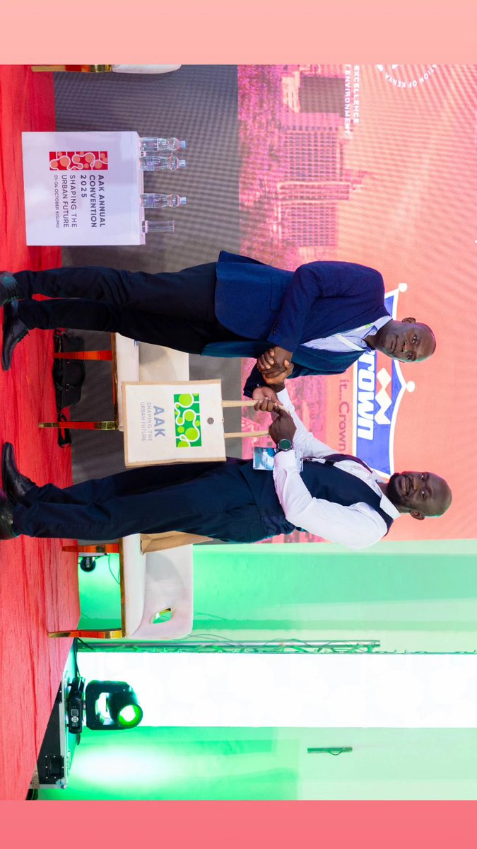 Nashon_Tambo's tweet photo. Day 2 of the @Arch_KE  (AAK) Annual Convention 2025 at Ciala Resort in Kisumu. I was moderating Session 3: Adapting Sustainable Transformation and Green Growth. I had a vibrant panel of speakers Eng. Elam Babu and Dr. Joan Nyagwalla
#AAK #AnnualConvention #ShapingUrbanFuture https://t.co/qxjo3XE34R