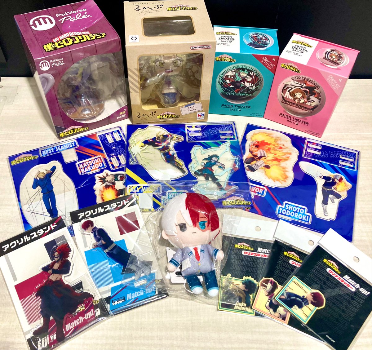 ✨新シーズン開始✨

本日10/4（土）より「僕のヒーローアカデミア　Final Season」放送開始‼️

当店でもヒロアカグッズを多数展開中！

お買い求めはツリービレッジまで‼️

#ヒロアカ
#ヒロアカグッズ
#ツリビレ