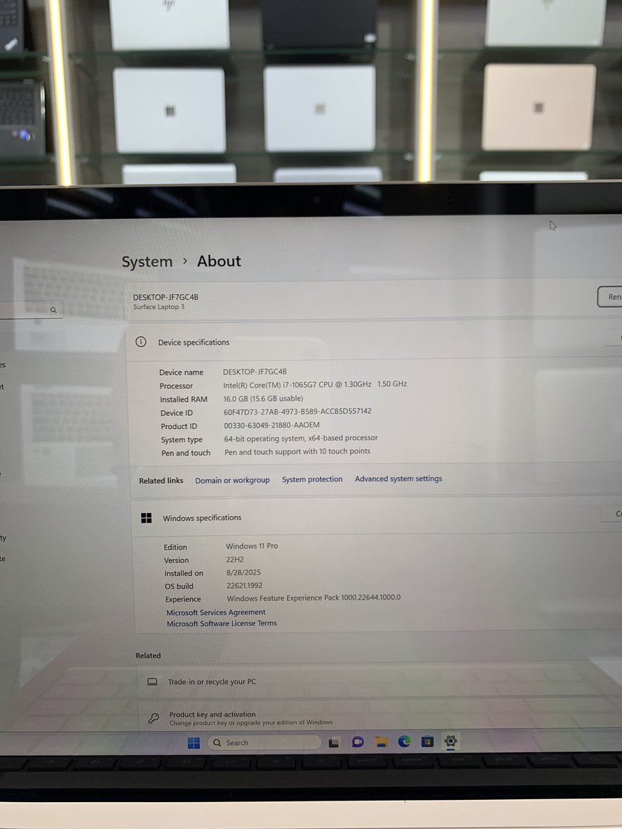 mainpointelect's tweet image. Microsoft Surface Laptop 3 Intel Core i7 10th Generation 16GB RAM 512GB SSD
WhatsApp
050-620-7544
or click on the link to chat  on whatsapp
wa.me/971506207544
📷 Shop Location:
Main Point Electronics - Deira
maps.app.goo.gl/gGVfFdMxHYPhjx…
#mainpointelectronics