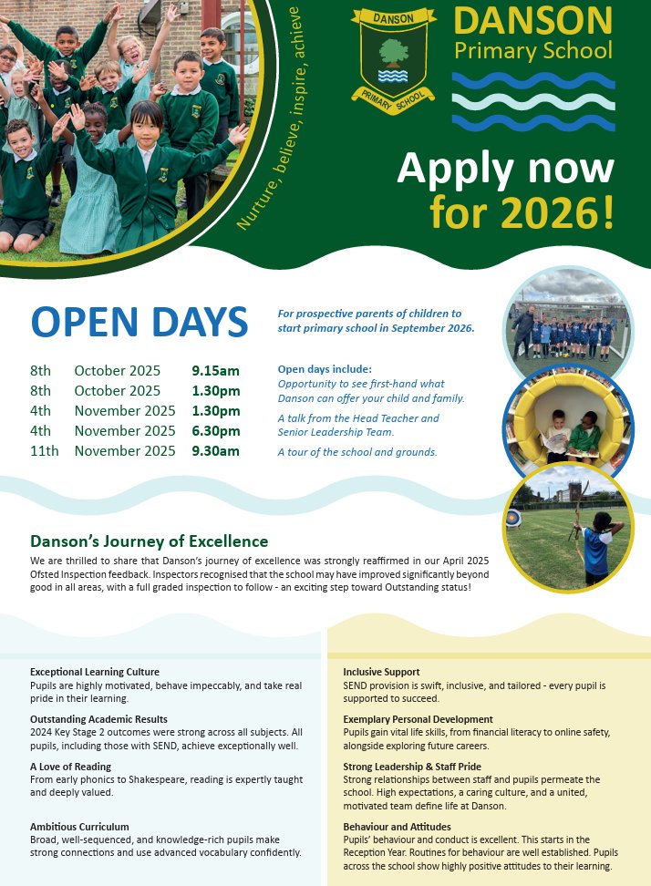 Danson Primary School tweet media