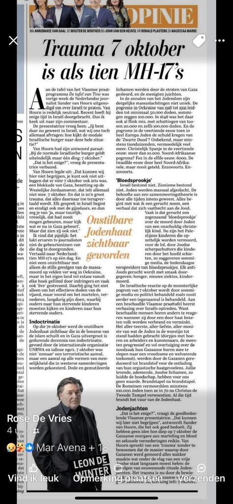 Wederom duidelijk beschreven door Leon de Winter