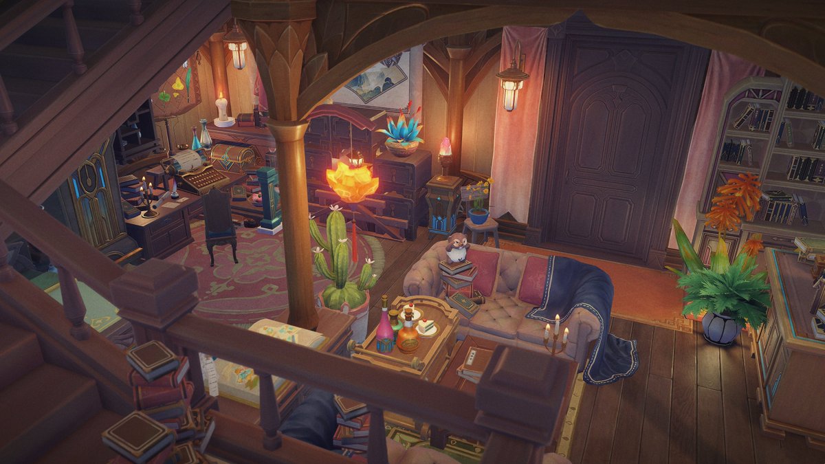 312SAIFU's tweet image. 🌳 階段下の秘密基地 
ㅤ― Secret Base Under the Stairs ︎📖
#塵歌壺 #sereniteapot #原神 #GenshinImpact