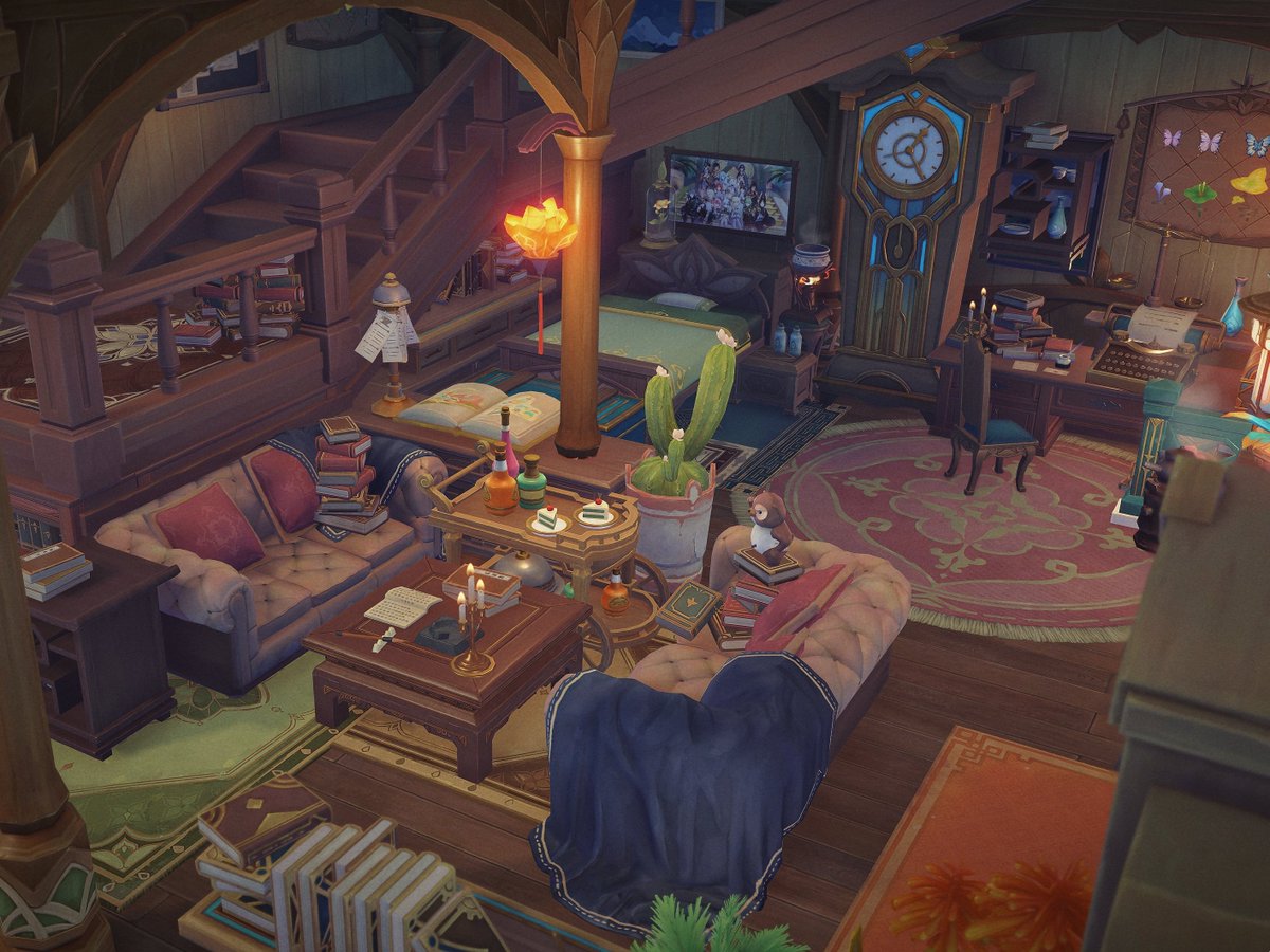 312SAIFU's tweet image. 🌳 階段下の秘密基地 
ㅤ― Secret Base Under the Stairs ︎📖
#塵歌壺 #sereniteapot #原神 #GenshinImpact