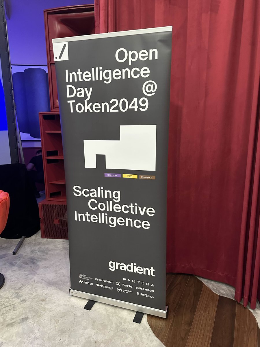 gradientintern's tweet image. scaling collective intelligence into reality.

idle compute into vital distribute. 

./ @Gradient_HQ has started the new era of the world’s open AGI infrastructure.