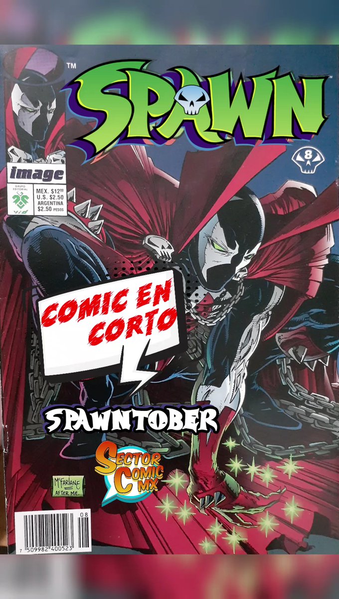 SectorComicMx's tweet image. Spawntober con el Cómic En Corto del Spawn #8 escrito por Alan Moore y titulado: En el cielo.
Short: youtube.com/shorts/2AzysBZ…
Reel FB: facebook.com/reel/158931757…
Reel IG: instagram.com/p/DPVhqeKDfcD/
TikTok: tiktok.com/@sectorcomic/v…

#Spawntober #CómicEnCorto #AlanMoore