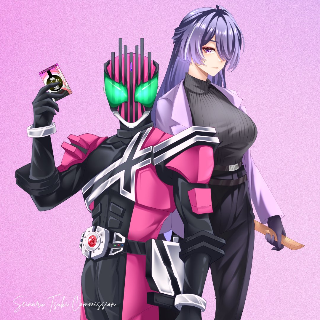 Just finished a crossover fanart of Acheron (Honkai Star Rail) and Kamen Rider Decade
Did I go a little wild with the vibes? Maybe. But it was sooo fun to draw!! 

#vgenartist #artmoots #fanart #HonkaiStarRail #KamenRiderDecade