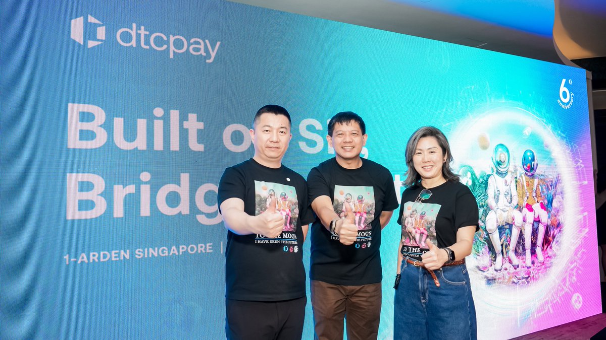 dtcpay_official's tweet photo. Thank you for joining dtcpay’s 6th Anniversary: Built on Six, Bridging Next ✨ A night of showcases, games & connections with partners like @Visa, @nvidia, @awscloud , @WalletConnect, @ptcsys & @JahanLoh 🚀
#dtcpay #BuiltOnSix #6thAnniversary https://t.co/oXqO2JEr1d