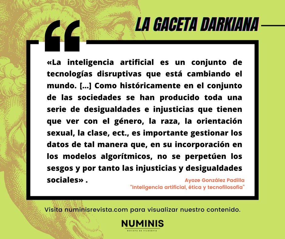 ¡Inauguramos nueva sección en Numinis! 

La gaceta Darkiana traerá citas de autores de Numinis y filósofos de todo el mundo. También abrirá preguntas filosóficas para debatir. 

¡Queremos leer tu opinión!