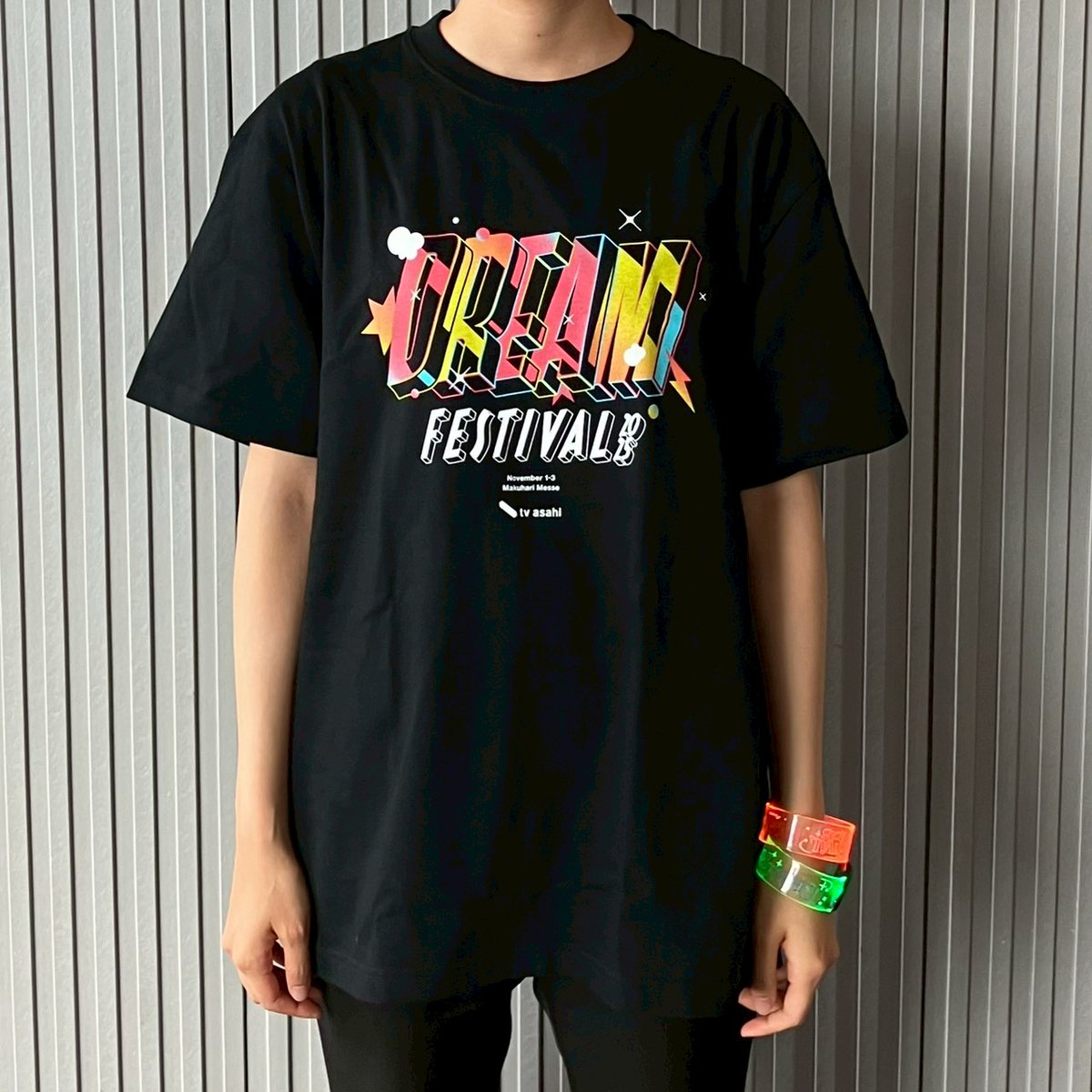 テレ朝ドリフェス💫 オフィシャルグッズ紹介🪄 👕TシャツA(ブラック