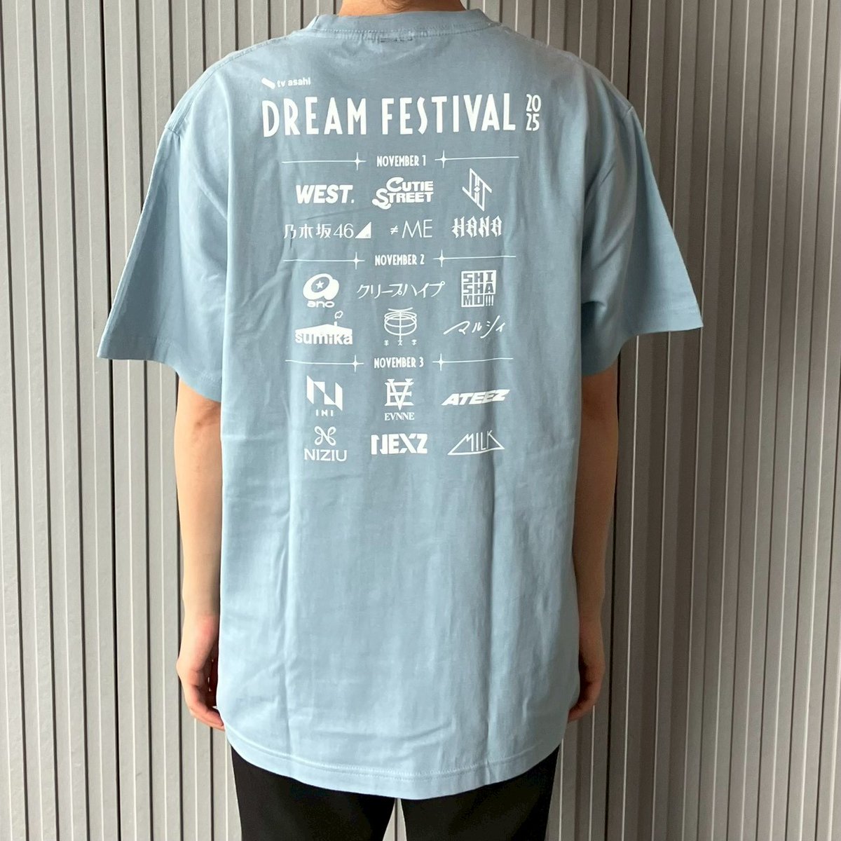 テレ朝ドリフェス💫 オフィシャルグッズ紹介🪄 👕TシャツA(ブラック